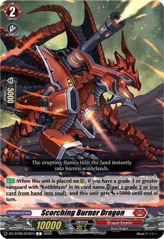 Scorching Burner Dragon - DZ-BT06/073EN