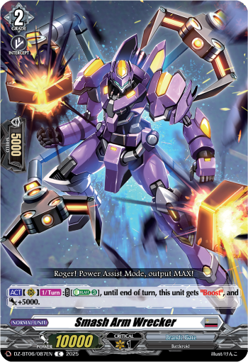 Smash Arm Wrecker - DZ-BT06/087EN