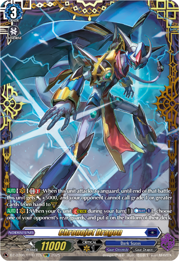 Chronojet Dragon (FFR) - DZ-BT06/FFR17EN