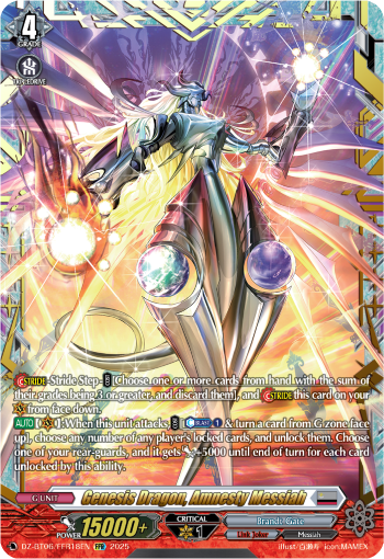 Genesis Dragon, Amnesty Messiah (FFR) - DZ-BT06/FFR18EN