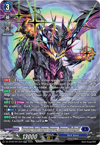 Purgatory Great Dragon Emperor, Favrneel Rheingold (SR) - DZ-BT06/SR12EN