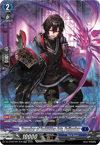 Preacher of Forbidden Arts, Pallordow (SR) - DZ-BT06/SR14EN