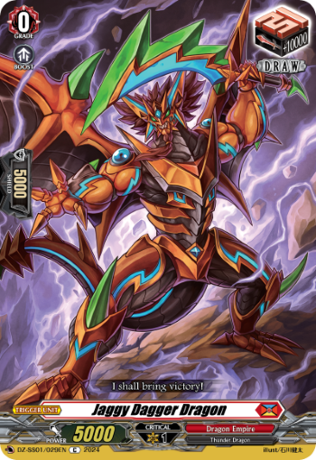 Jaggy Dagger Dragon - DZ-SS01/029EN