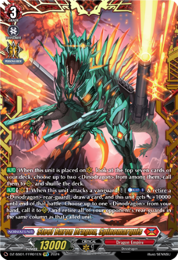 Steel Baron Dragon, Spinomarquis (FFR) - DZ-SS01/FFR01EN