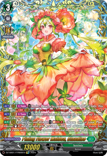 Pining Flower Maiden, Claudine (FFR) - DZ-SS01/FFR09EN