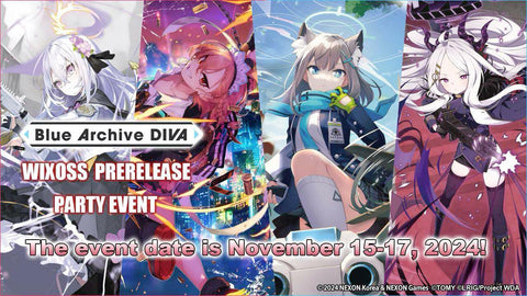 Wixoss Blue Archive Diva Prerelease