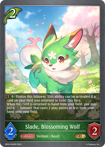 Slade, Blossoming Wolf - BP03-005EN