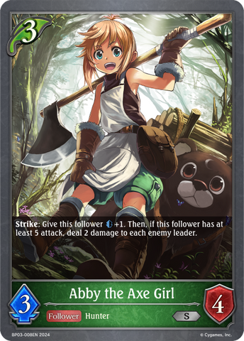 Abby the Axe Girl - BP03-008EN