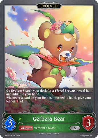 Gerbera Bear (Evolved) - BP03-010EN