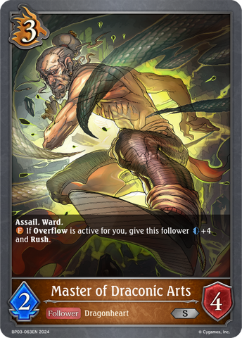 Master of Draconic Arts - BP03-063EN