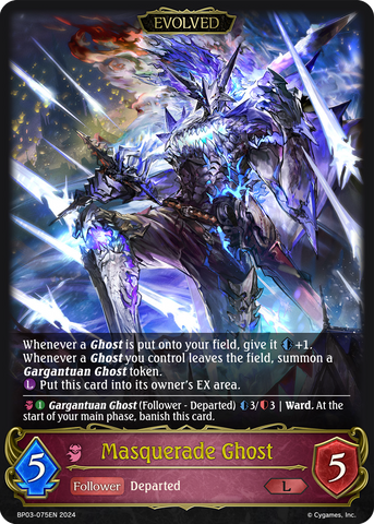 Masquerade Ghost (Evolved) - BP03-075EN