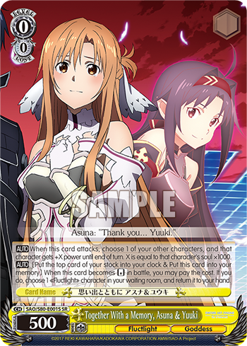 Together With a Memory, Asuna & Yuuki (SR)