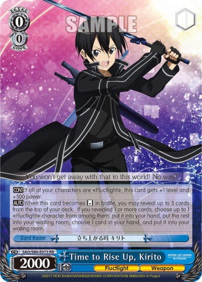 Time to Rise Up, Kirito