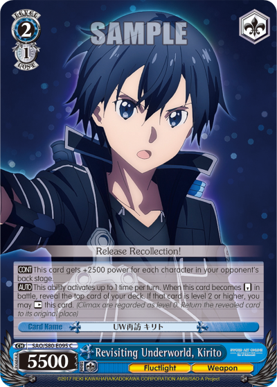 Revisiting Underworld, Kirito