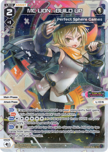 MC LION - BUILD UP (Foil) - WXDi-P03-017P[EN]