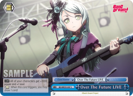 Over The Future LIVE (Foil) - BD/WE35-E47