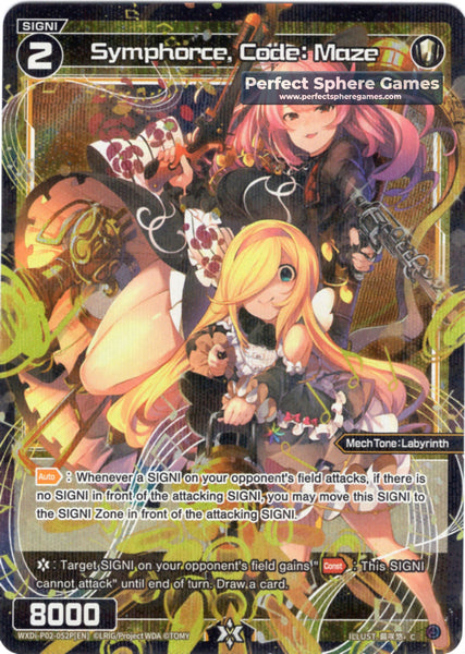 Symphorce, Code: Maze (Foil) - WXDi-P02-052P[EN]