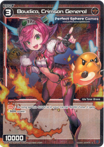 Boudica, Crimson General (Foil) - WXDi-P02-062P[EN]