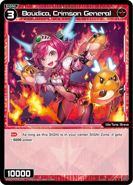 Boudica, Crimson General - WXDi-P02-062[EN]