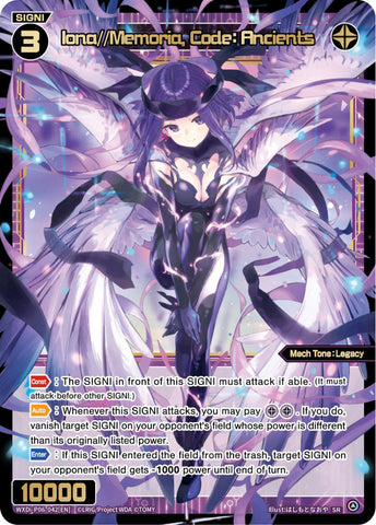 Iona//Memoria, Code: Ancients - WXDi-P06-042[EN]