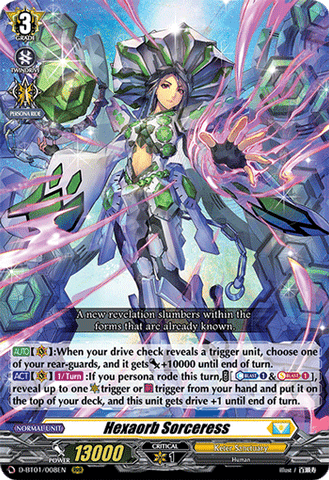 Hexaorb Sorceress - D-BT01/008EN