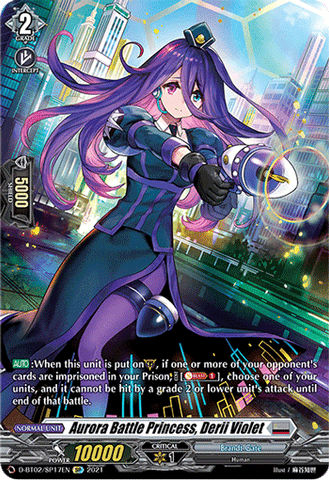 Aurora Battle Princess, Derii Violet (SP) - D-BT02/SP17EN