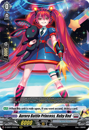 Aurora Battle Princess, Ruby Red - D-SS01/028EN