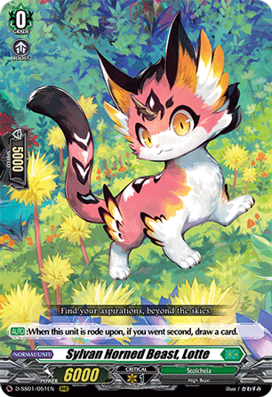 Sylvan Horned Beast, Lotte - D-SS01/051EN