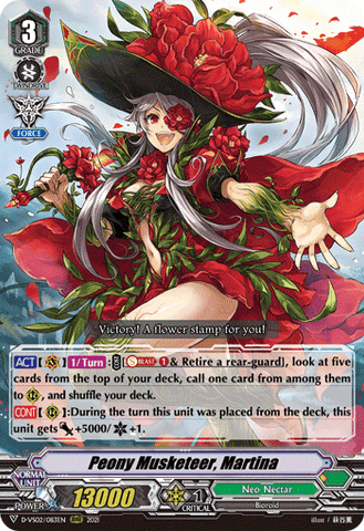 Peony Musketeer, Martina - D-VS02/083EN