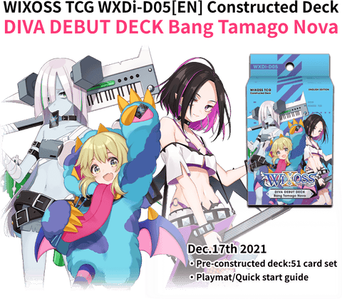 Diva Debut Deck Bang Tamago Nova (English) Wixoss Constructed Deck