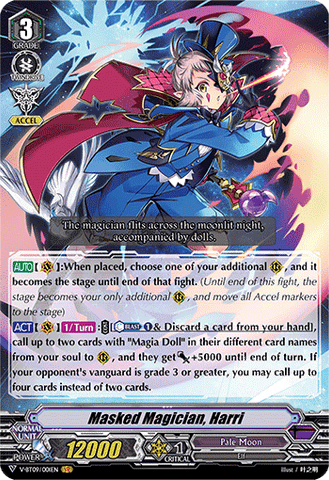 Masked Magician, Harri