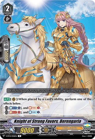 Knight of Strong Favors, Berengaria
